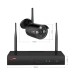 Комплект беспроводного видеонаблюдения wifi на 4 камеры 5MP Anran c LCD монитором 13" 1TB