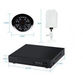 Набор видеонаблюдения (8 камер) 1MP