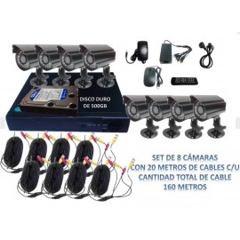 Набор видеонаблюдения (8 камер) 2MP